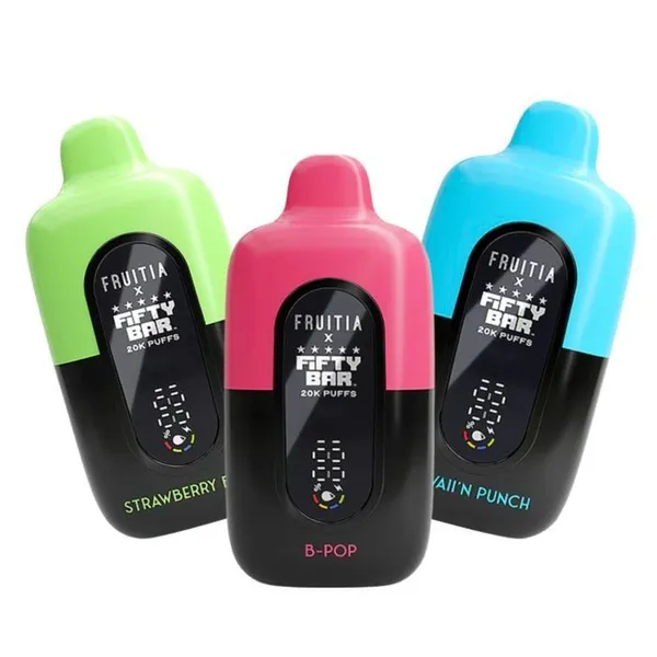 Fifty Bar x Fruitia 20K Disposable